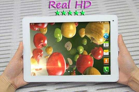 Fruits 3D Live Wallpaper screenshot 3