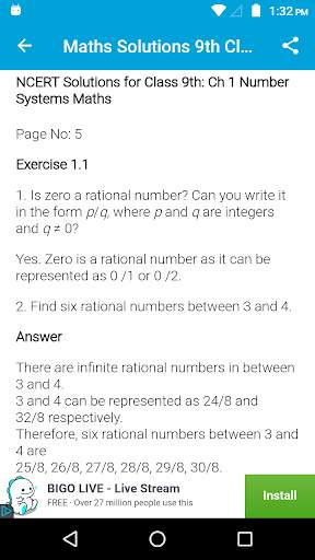 NCERT class 9th Maths Solution screenshot 4