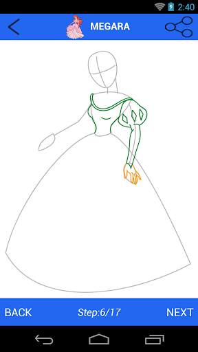 How To Draw Princess screenshot 6