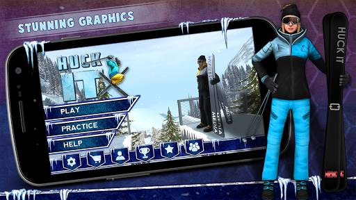 Huck It Skiing Game 3D screenshot 19