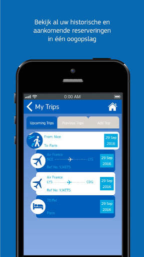 Mobile Traveller van Amadeus screenshot 2