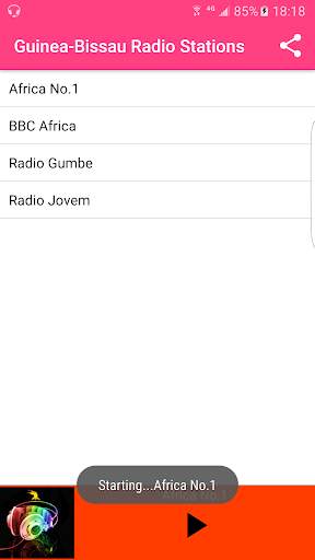 Guinea-Bissau Radio Stations screenshot 1
