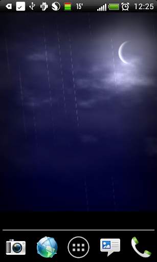 Stormy Night Live Wallpaper screenshot 1