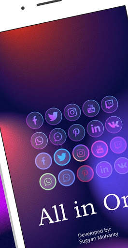 All in One Social Media screenshot 1