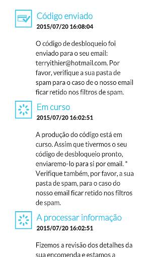 Desbloqueie o seu LG Depressa screenshot 8