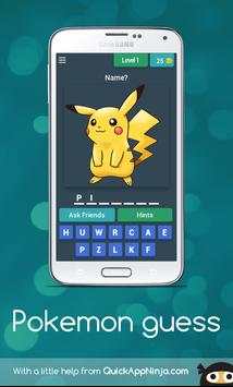 Pokemon Guess screenshot 1