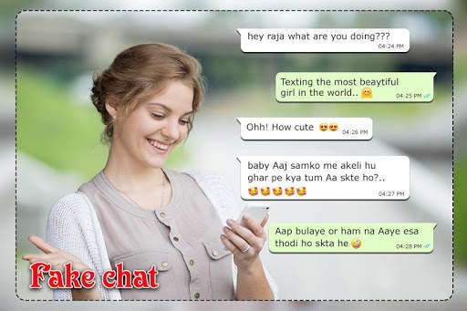 Fake Chat With Girlfriend : Fake Conversations 5 تصوير الشاشة