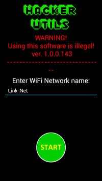 WiFi Hacker WPS, WPA-2 - prank screenshot 1
