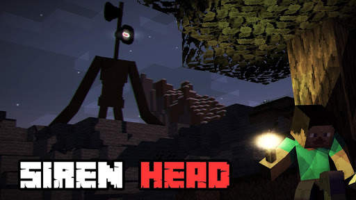 Siren Head Game for MCPE 2 تصوير الشاشة