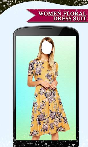 Women Floral Dress Suit screenshot 6