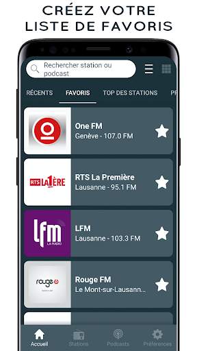 Radio Suisse - Radio FM Gratuite screenshot 3