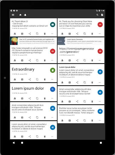 Clipboard Manager : Clipo 9 تصوير الشاشة