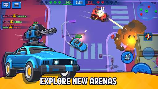 Car Force: PvP Shooter Games screenshot 2