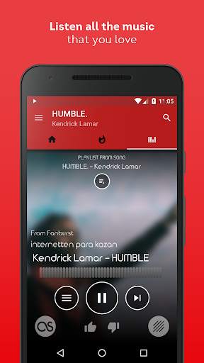 Shuffly Music - Song Streaming Player screenshot 1
