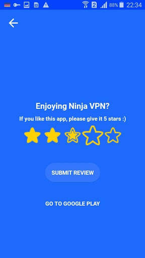 ninja VPN screenshot 1