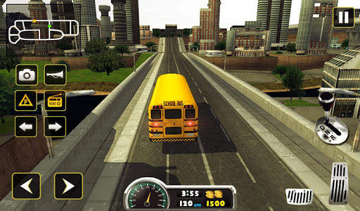 City High School Bus Driving Simulator 2018 screenshot 8