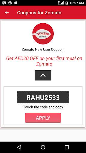 Food Coupons for Zomato screenshot 3