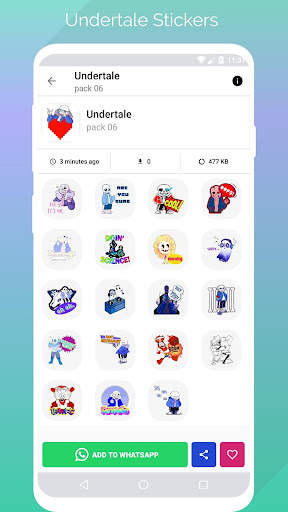 Undrtal and Deltrun Stickers screenshot 2