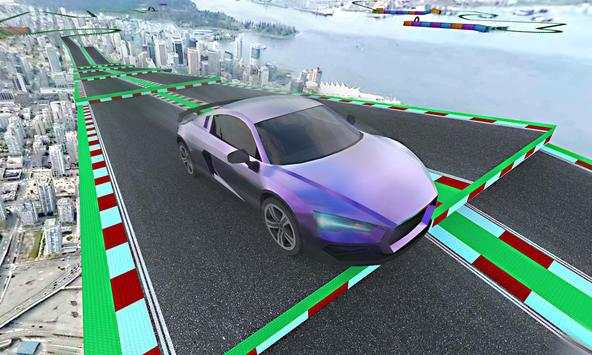Muscle Car impossible Tracks Drive Challenge screenshot 1