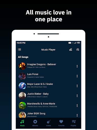 Music Player for Android screenshot 1