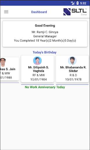 SLTL HRMS screenshot 5