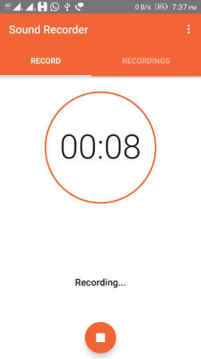 Sound Recorder screenshot 1