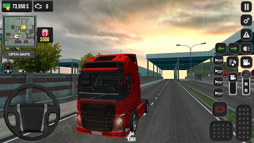 Truck Game - Euro Truck Driver Plus Cargo screenshot 5