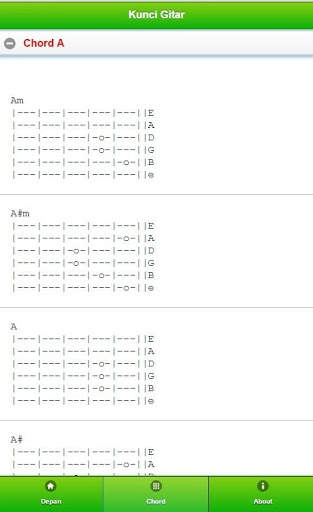 Chord Guitar Offline screenshot 5