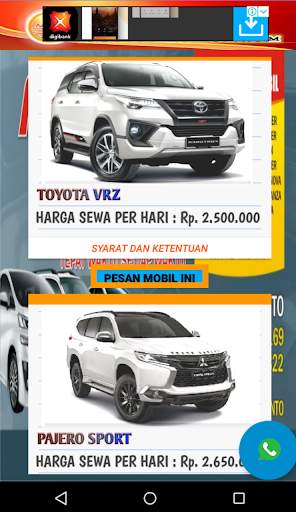 sewa mobil di solo screenshot 4