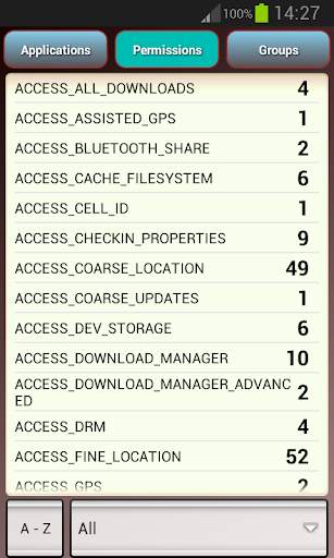 App Permission 2 تصوير الشاشة