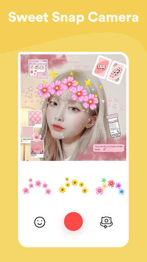 Sweet Snap Face Camera - Snap Face Camera Edit screenshot 1