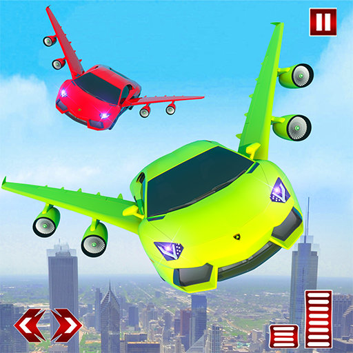 Flying Car Robot Game - Robot Transforming Games icon