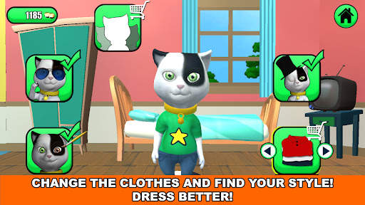 Talking Baby Cat Max Pet Jeux screenshot 3