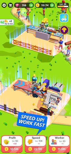 Idle Lumber Mill screenshot 3