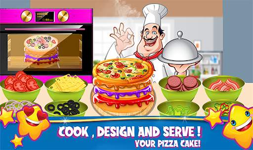 Cake Pizza Factory: Wedding Cake Making Games 2021 screenshot 1