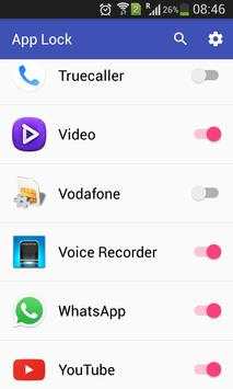 App Lock New 2017 4 تصوير الشاشة