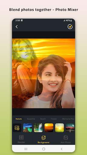 Photo Blender Mixer screenshot 1