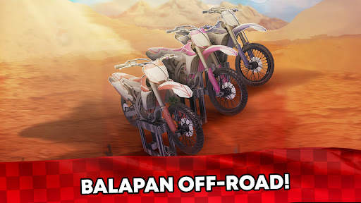 Balap Moto GP - Sepeda Motor screenshot 3