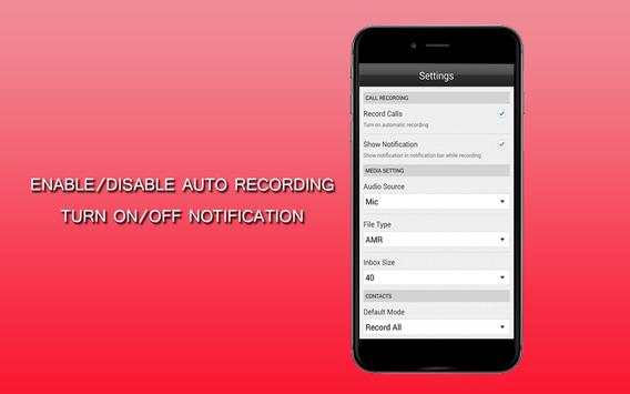 Auto Call Recording screenshot 1