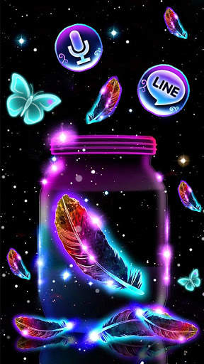 Neon, Fur, Bottle Themes, Live Wallpaper screenshot 2