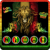 Reggae Rasta Lion Launcher icon
