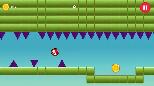 Red Bounce Classic Ball screenshot 4