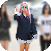 Blur Image Background icon