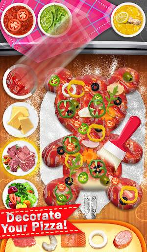 Shape Pizza Maker Cooking Game screenshot 5
