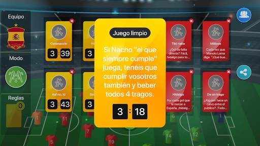 Tercer Tiempo | Juego de beber y fútbol en directo screenshot 6