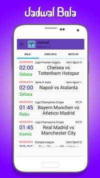 Jadwal Bola dan TV screenshot 1