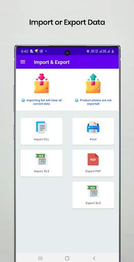 Price List Lite - Create and Save Products List screenshot 7