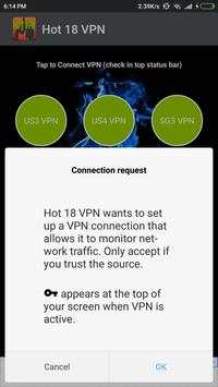 Hot 18 VPN - Free Real VPN screenshot 4