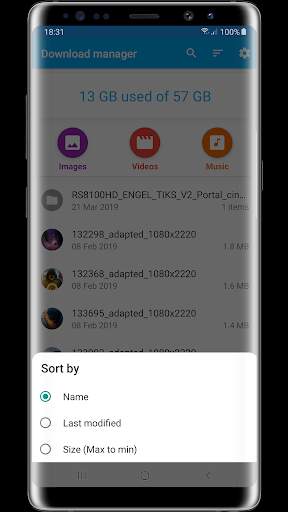 Download Manager FREE screenshot 5