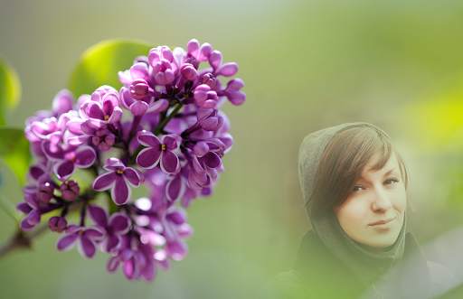 Lilac Flower Photo Frames screenshot 2